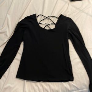 Woman’s black shirt